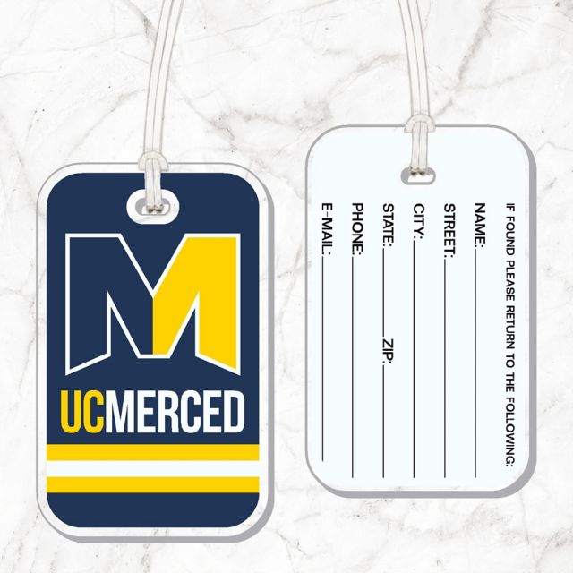University of California, Merced Bag Tag