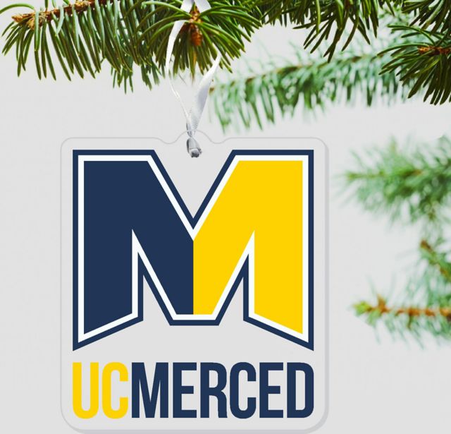 University of California, Merced 3" x 4" Plexiglass Ornament
