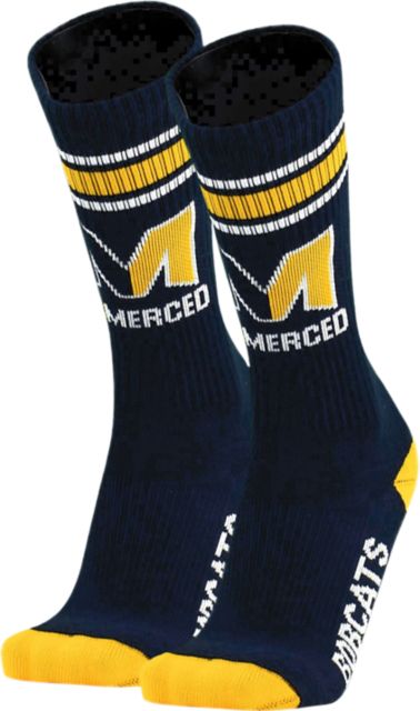 University of California, Merced Crew Socks