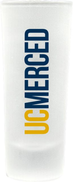 University of California, Merced Frosted Collector's Glass