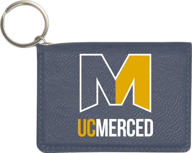 University of California, Merced Leather ID Holder