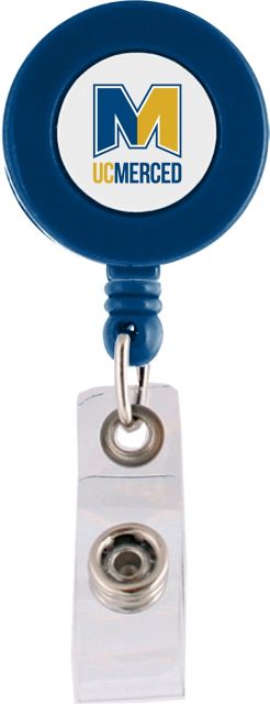 University of California, Merced Retractable Badge Holder