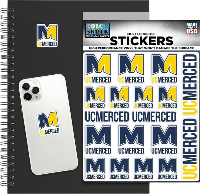 University of California, Merced Sticker Sheet