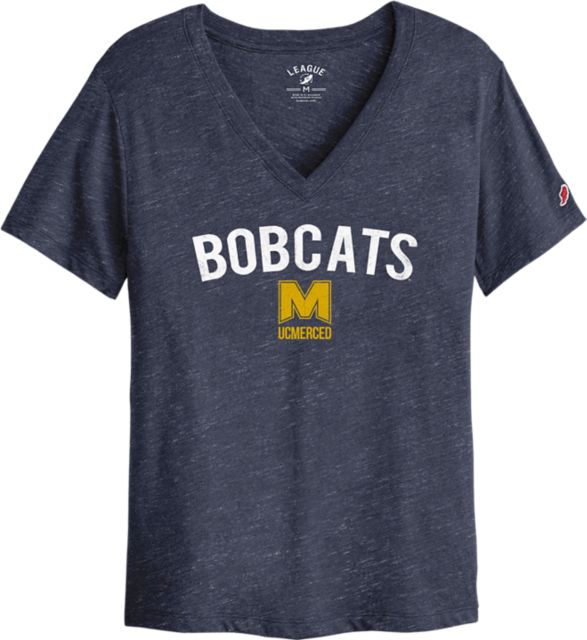 University of California, Merced Bobcats Women's V-Neck Short Sleeve T-Shirt