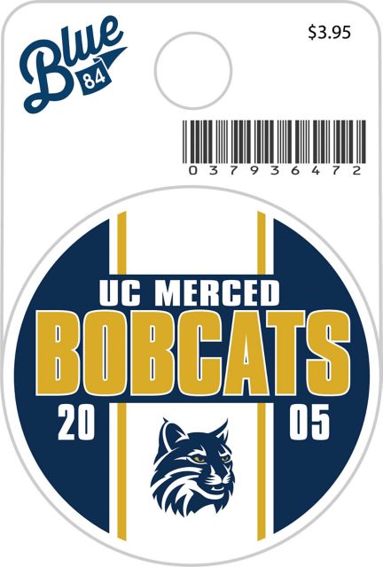 University of California, Merced Bobcats Mini Sticker
