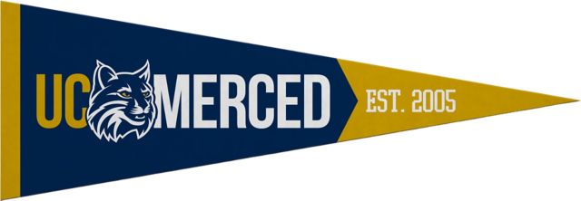 University of California, Merced Bobcats 5x15 Pennant