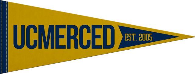 University of California, Merced 9"X24" Full Color Pennant