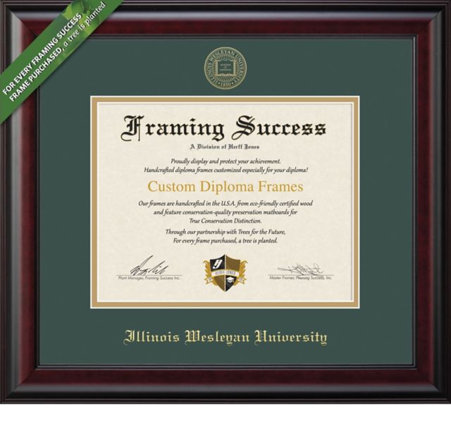 Illinois Wesleyan University 11'' x 14'' Classic Diploma Frame
