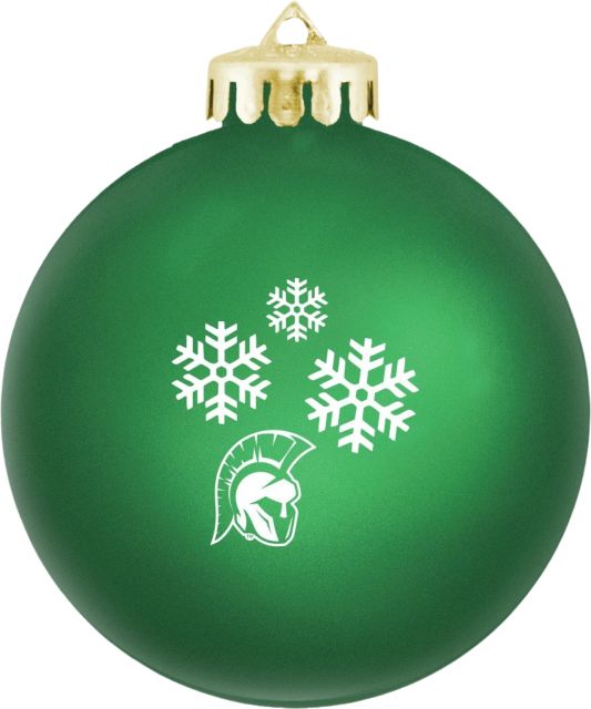 Illinois Wesleyan University Titans Round Shatterproof Ornament
