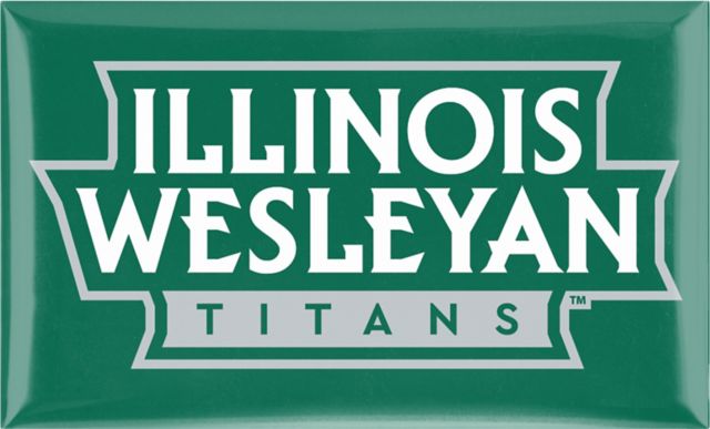 Illinois Wesleyan University 2.2 x 3.6 Domed Magnet