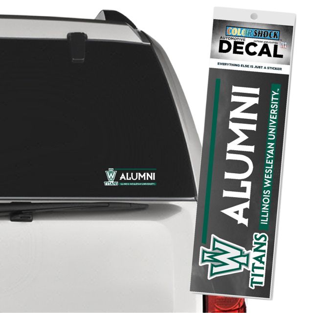 Illinois Wesleyan University Titans Alumni Decal