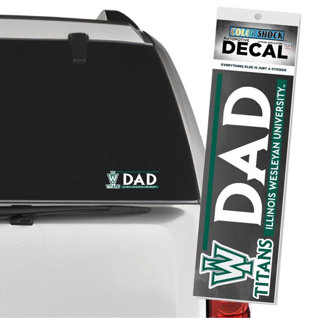 Illinois Wesleyan University Titans Dad Decal