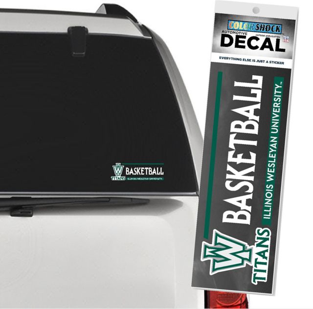 Illinois Wesleyan University Titans Basketball Decal