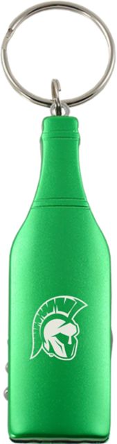 Illinois Wesleyan University Titans Wine Bottle Opener Key Tag