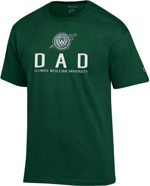 Illinois Wesleyan University Titans Dad Short Sleeve T-Shirt