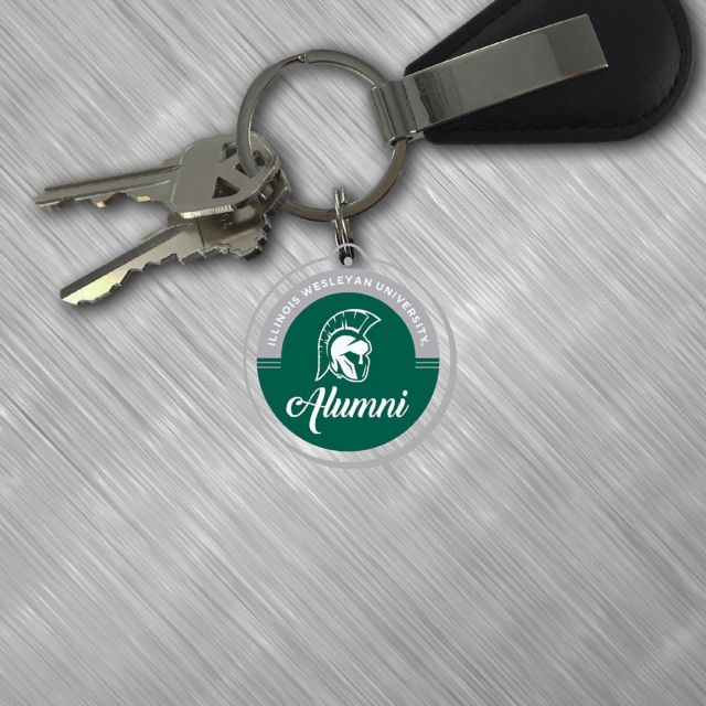 Illinois Wesleyan University Titans Laser Cut Keytag