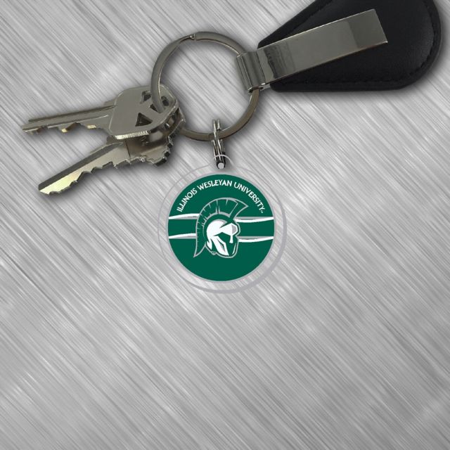 Illinois Wesleyan University Titans Laser Cut Keytag