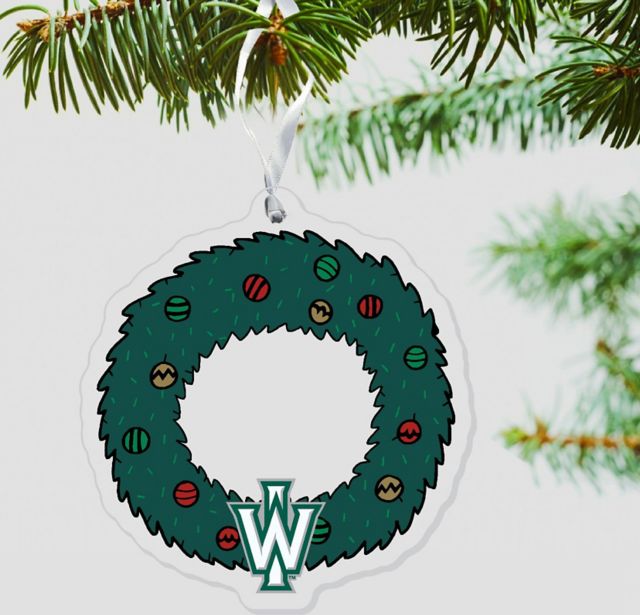 Illinois Wesleyan University Titans 3"x4" Ornament
