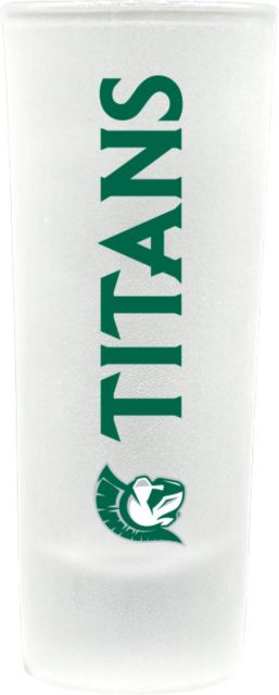 Illinois Wesleyan University Titans Frosted Collector's Glass