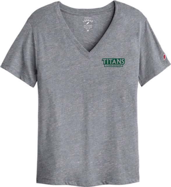 Illinois Wesleyan University Women's V-Neck Short Sleeve T-Shirt