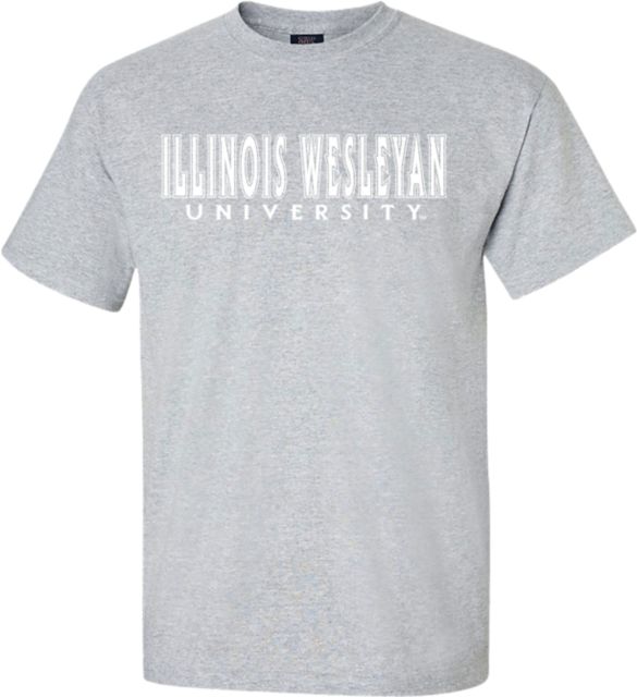 : Illinois Wesleyan University Official Titans Logo Unisex Adult Crewneck  Sweatshirt ,Athletic Heather, Small : Sports & Outdoors