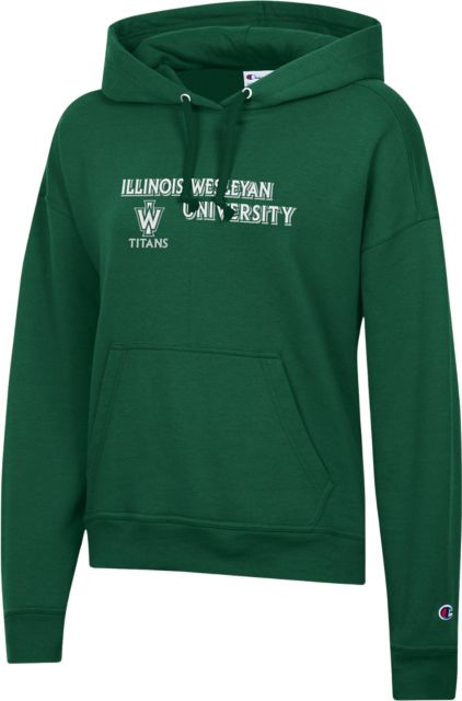 Illinois Wesleyan University Women's Powerblend Hooded Sweatshirt