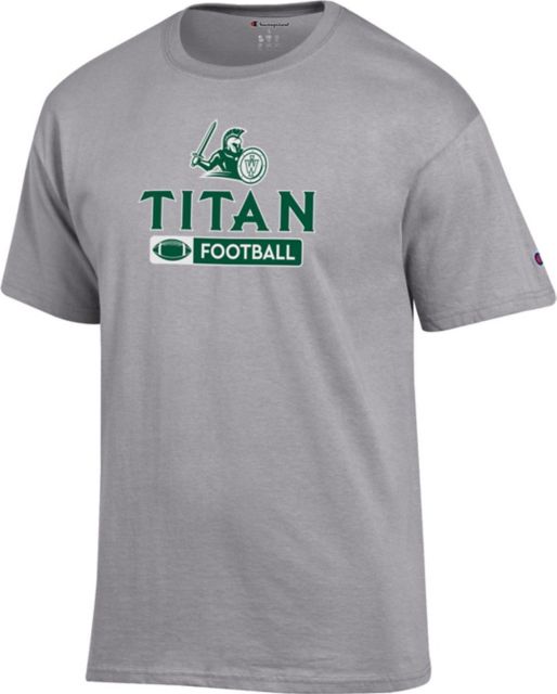 Illinois Wesleyan University Titans Football Short Sleeve T-Shirt