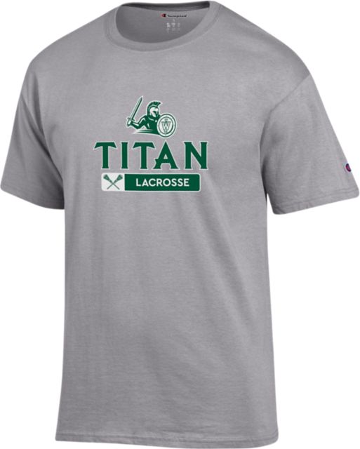 Illinois Wesleyan University Titans Lacrosse Short Sleeve T-Shirt