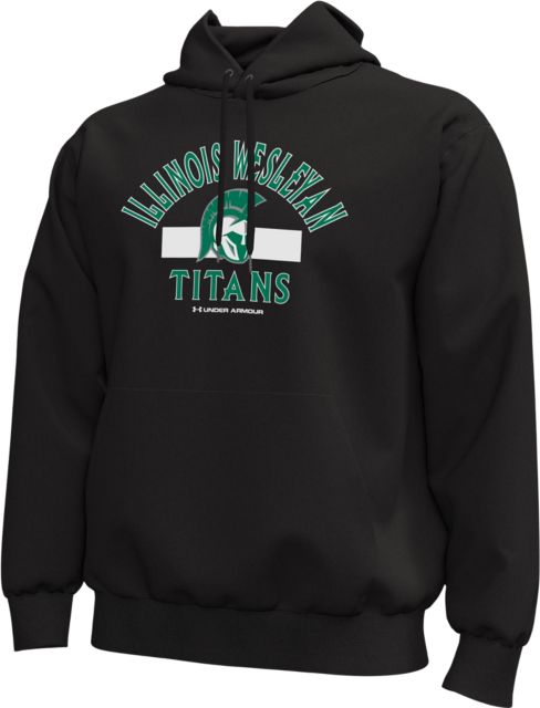 Illinois Wesleyan University Titans Icon Fleece Hooded Sweatshirt