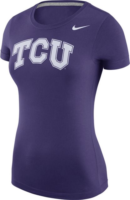 Texas Christian University Women's Athletic Fit Short Sleeve T-Shirt