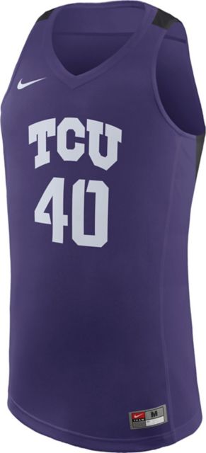 Texas Christian University Horned Frogs Basketball #40 Replica Jersey