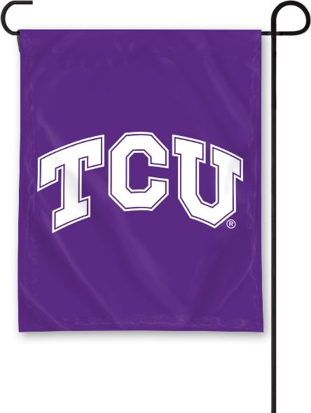 Texas Christian University Garden Flag