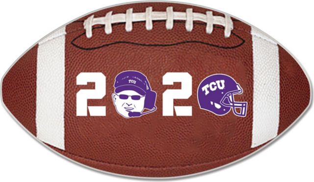 Texas Christian University Football Lapel Pin