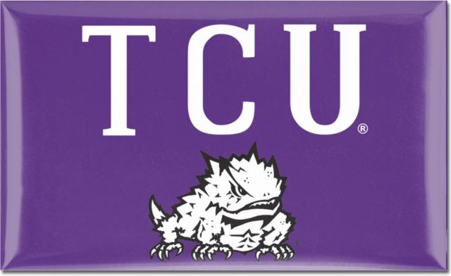 Texas Christian University Horned Frogs 2.2x3.6 Magnet