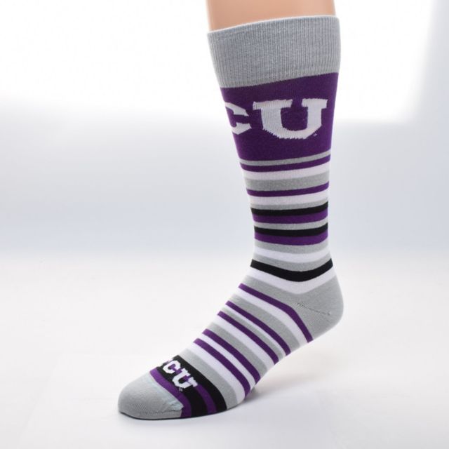 Texas Christian University Dress Socks