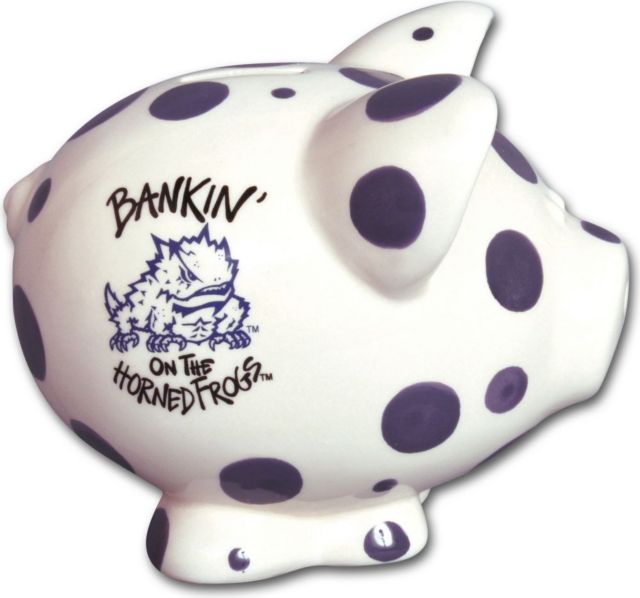 Texas Christian University Piggy Bank