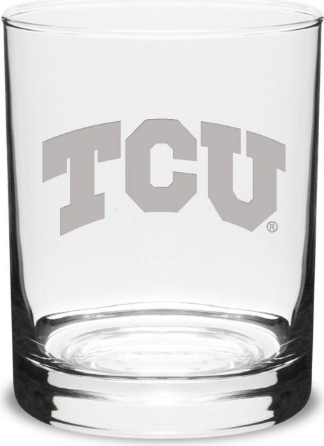 Texas Christian University 14 oz. Glass