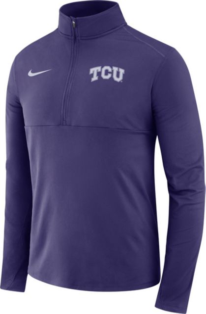 Texas Christian University Horned Frogs 1/2 Zip Long Sleeve Top