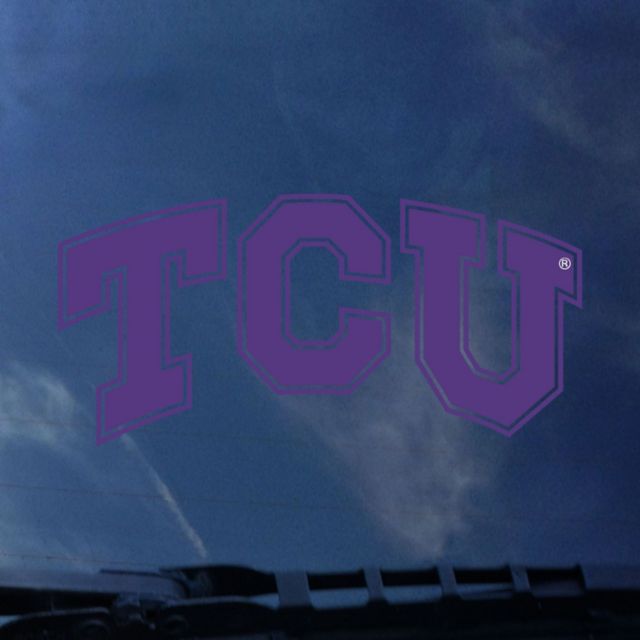 Texas Christian University Decal Alternate