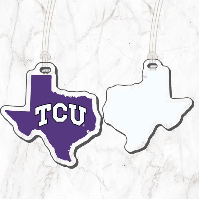 Texas Christian University Bag Tag