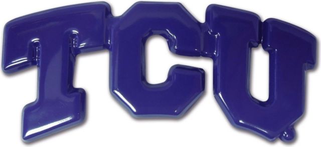 Texas Christian University Car Decal