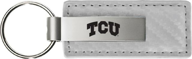 Texas Christian University Carabiner Keychain