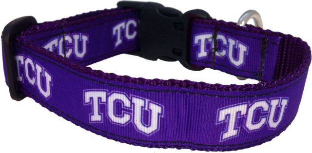 TEXAS CHRISTIAN UNIVERSITY Dog Collar