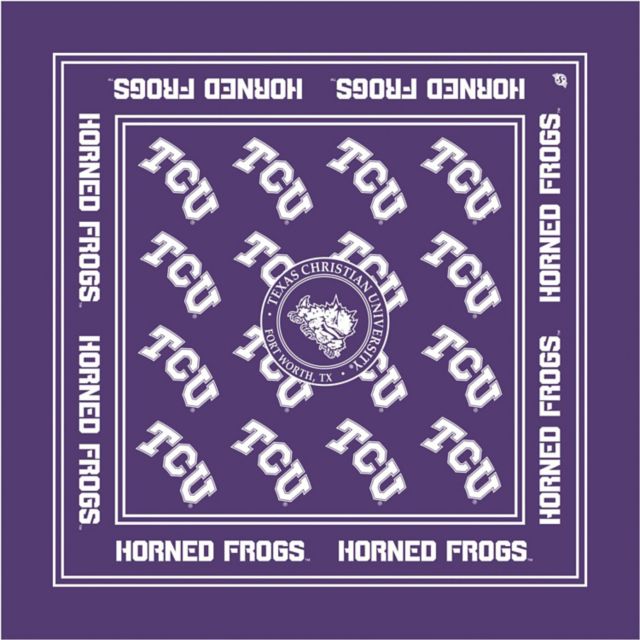 Texas Christian University Horned Frogs 22'' Bandanna