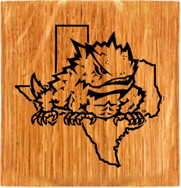 Texas Christian University Bottle Opener Coaster