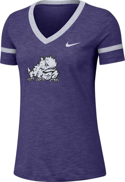 Texas Christian University Women's V-Neck Tee