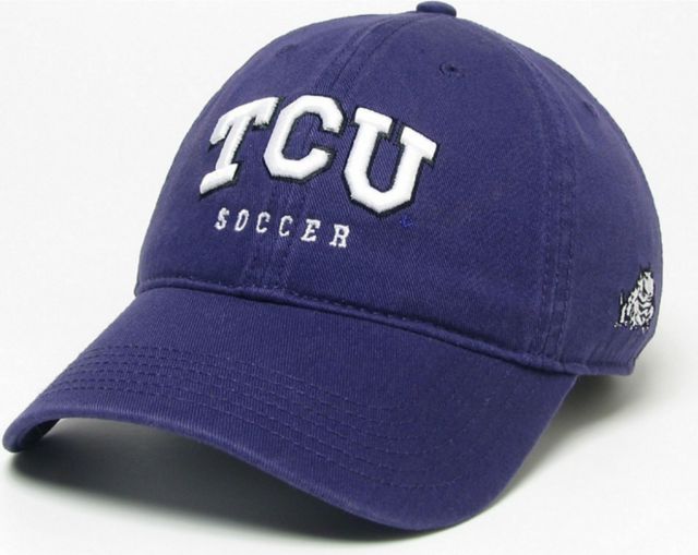 Texas Christian University Soccer Relaxed Fit Adjustable Twill Hat