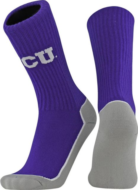 Texas Christian University Crew Socks
