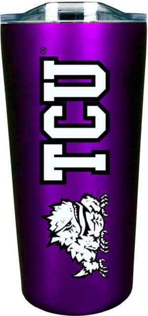 Texas Christian University Horned Frogs 18 oz. Soft Touch Tumbler