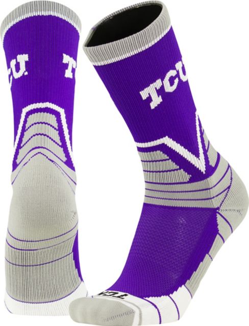 Texas Christian University Crew Socks